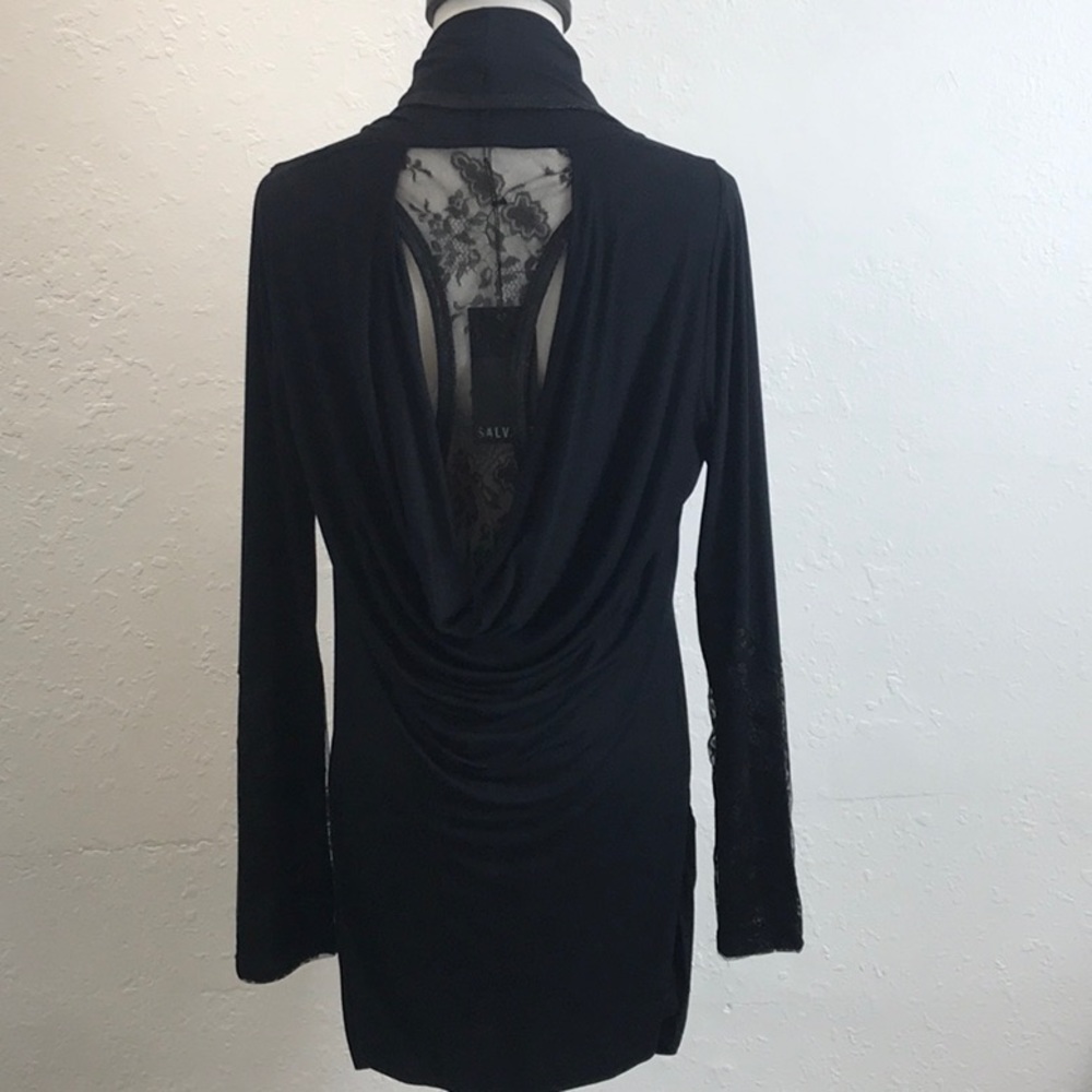 Salvage peacock open cardigan